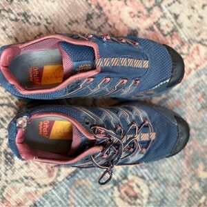 La Sportiva Blue and Pink Ultra Raptor Shoes size 9